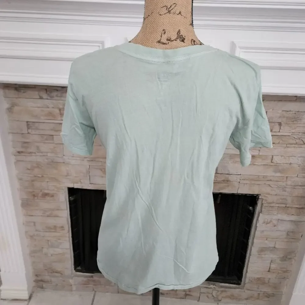 J. CREW light green‎ tee shirt size Xs